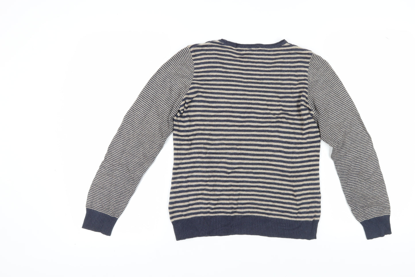 Per Una Women's Multicoloured Stripe Jumper Size 12