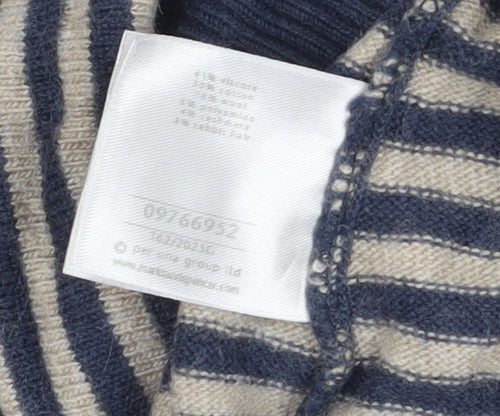 Per Una Women's Multicoloured Stripe Jumper Size 12