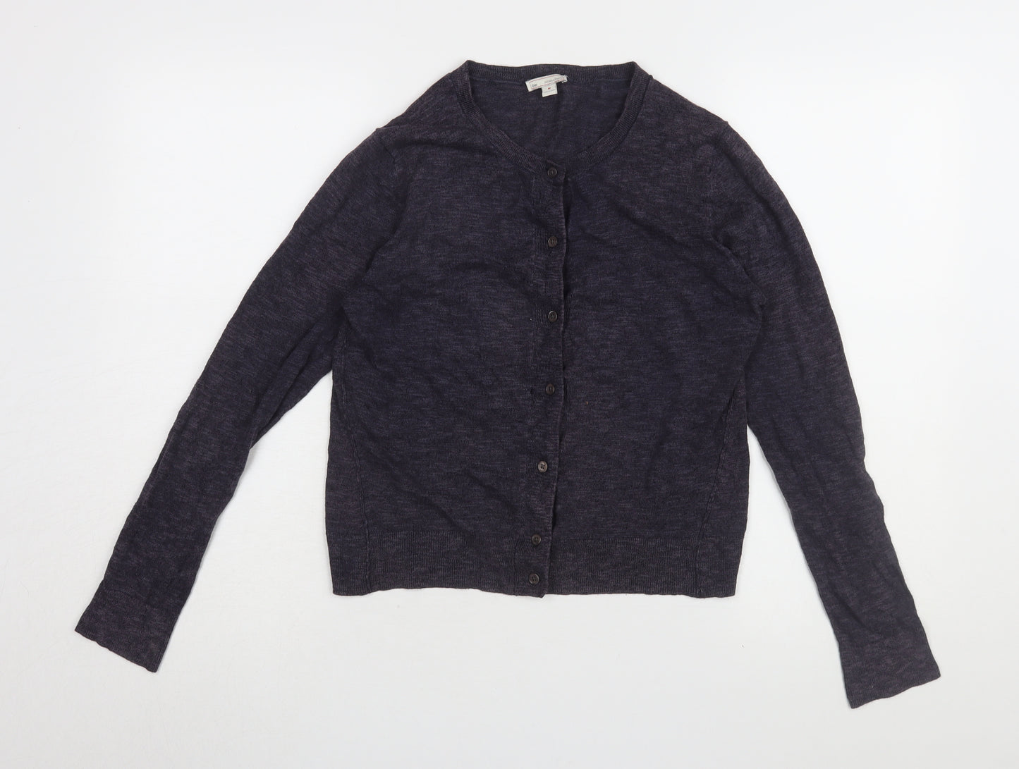 Gap Women's Blue Cardigan Medium Round Neck