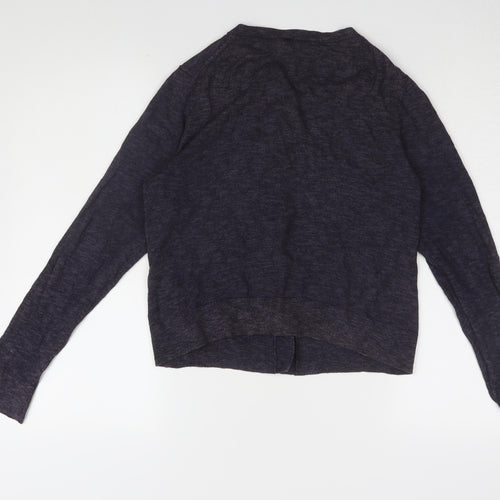 Gap Women's Blue Cardigan Medium Round Neck