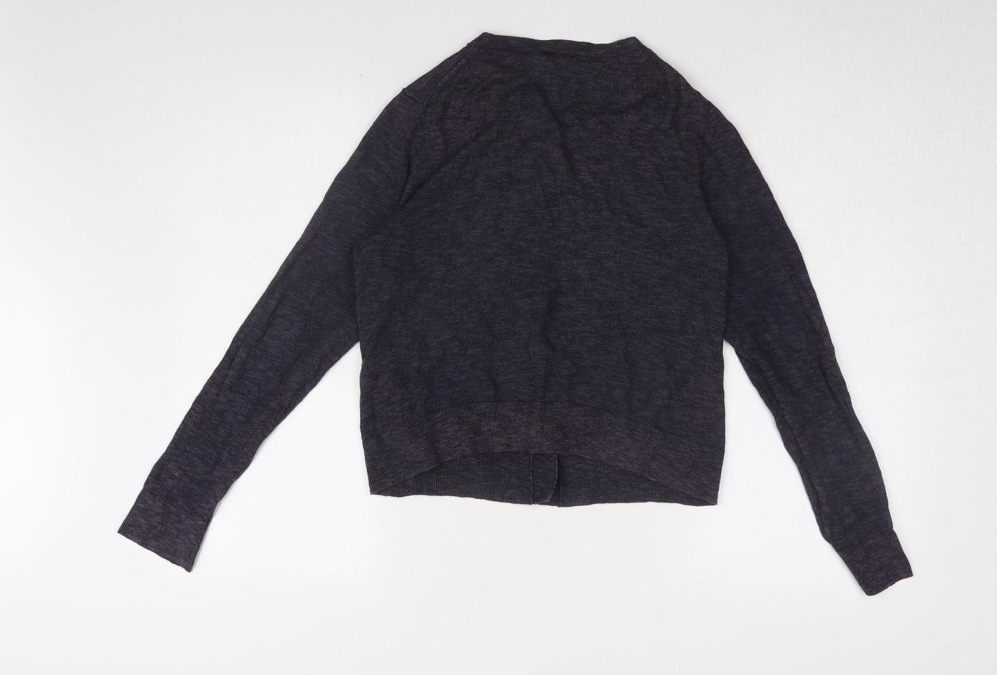 Gap Women's Blue Cardigan Medium Round Neck