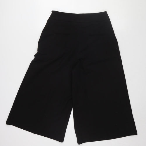 ASOS Women's Black Culottes Wide-Leg Trousers Size 10