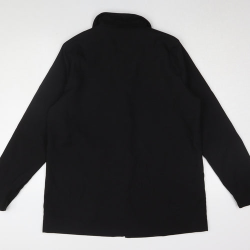 PrettyLittleThing Women's Black Blazer UK 12 Notch Lapel