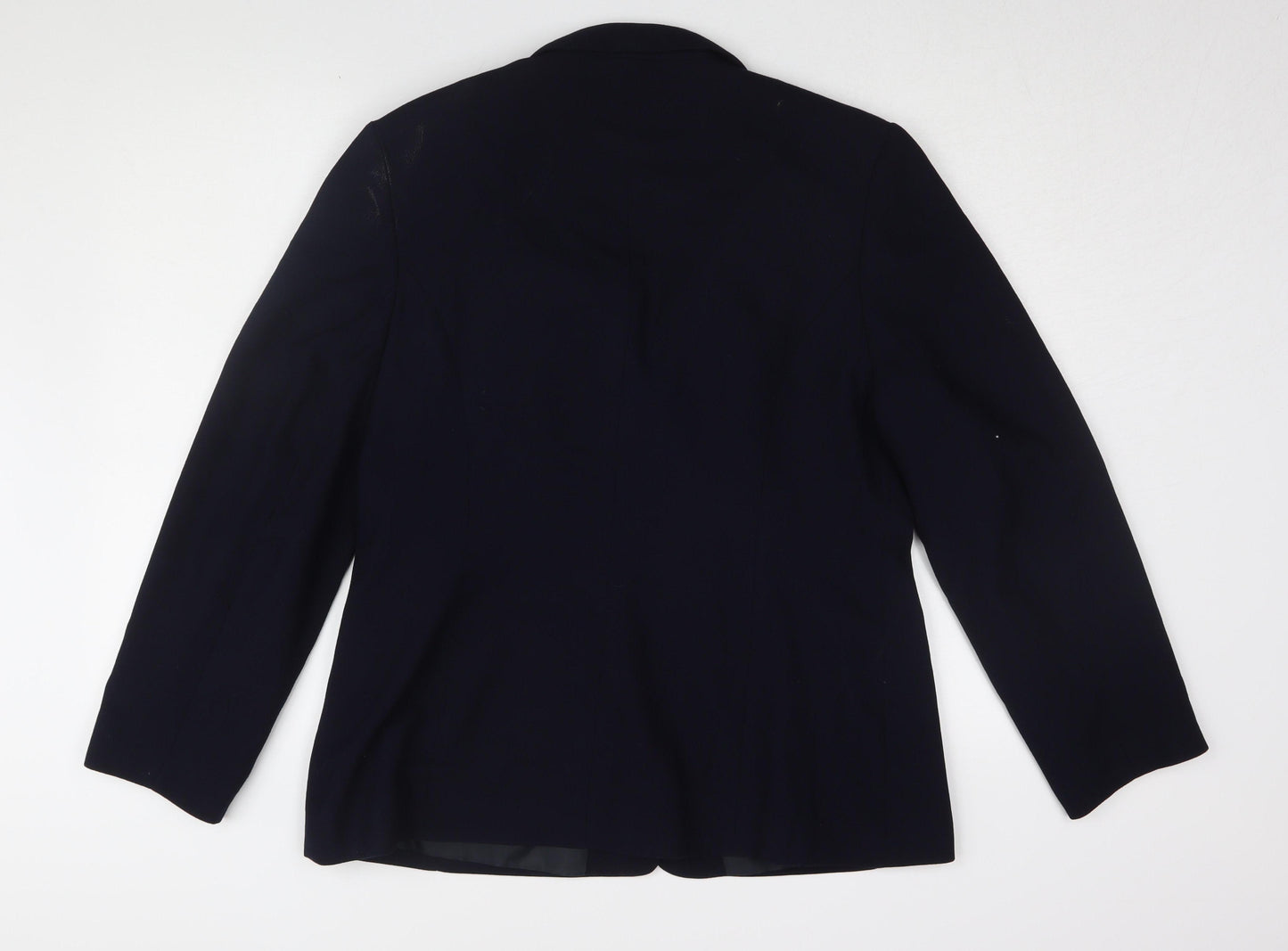 Bhs Women's Black Regular Fit Suit Jacket Size 18