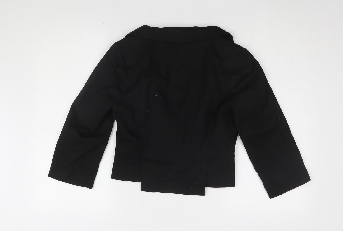 H&M Women's Black Cropped Blazer Size 8