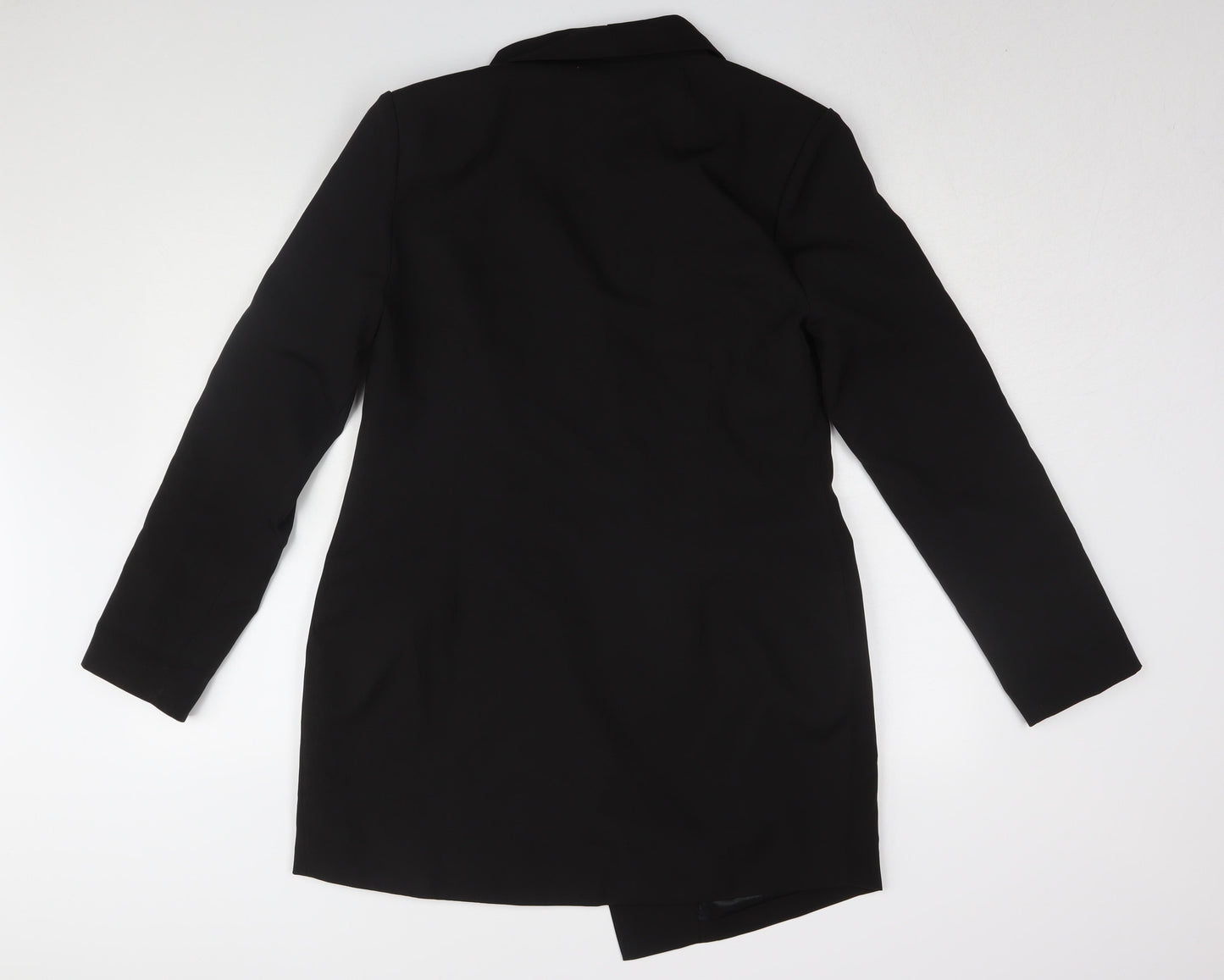 PrettyLittleThing Women's Black Jacket Dress UK 14