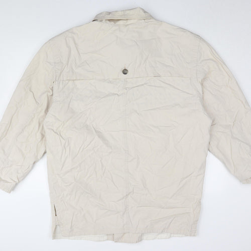 Next Men's Beige Rain Coat Jacket Size S