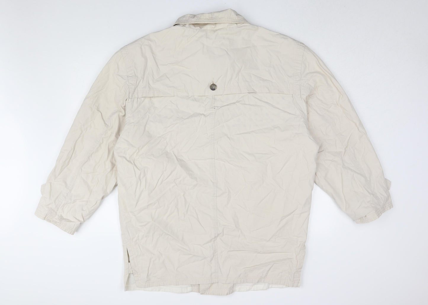Next Men's Beige Rain Coat Jacket Size S