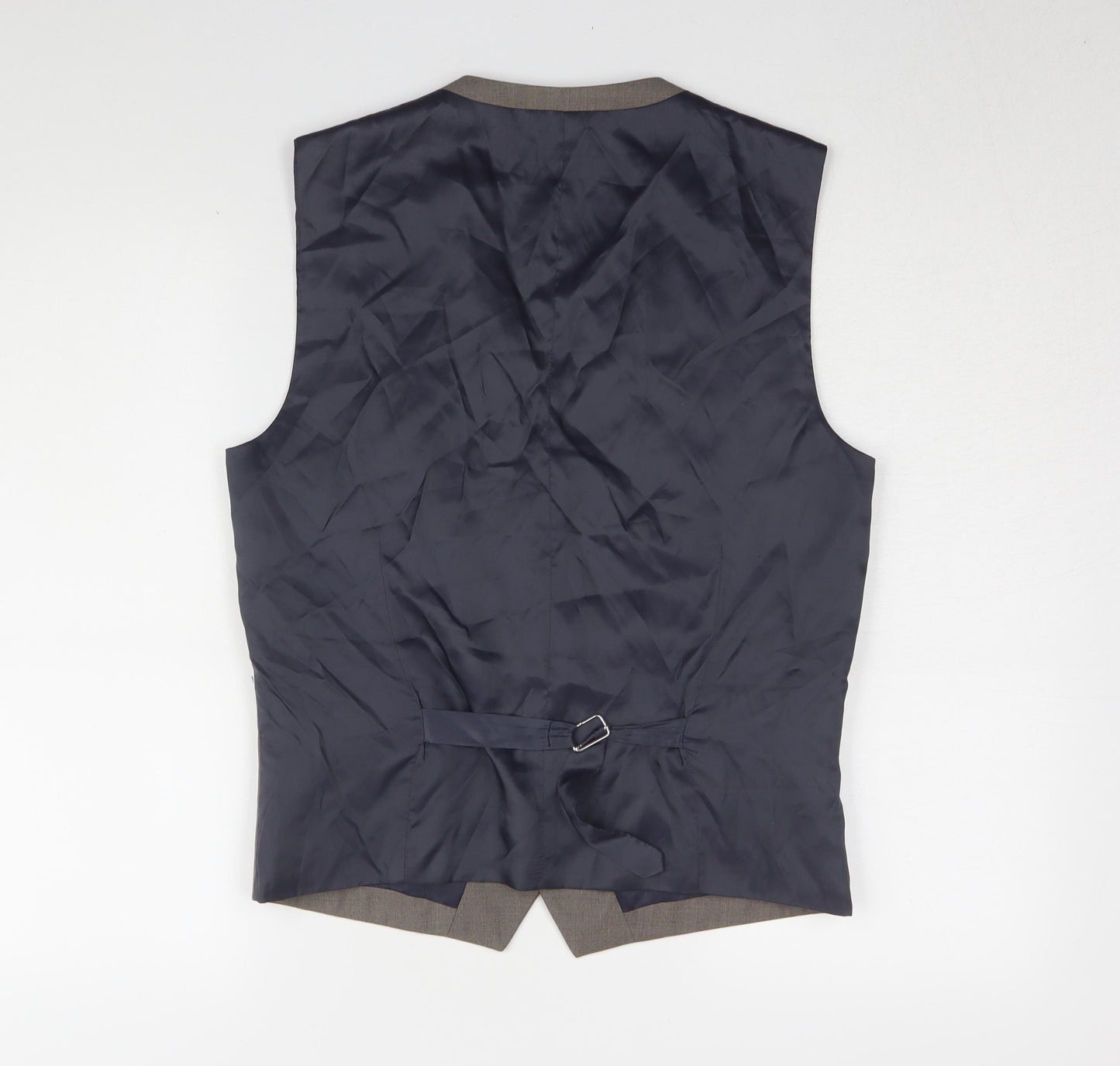 Next Men's Grey Suit Waistcoat 38R Formal Business