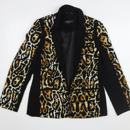 Marks and Spencer Women's Multicoloured Animal Print Blazer