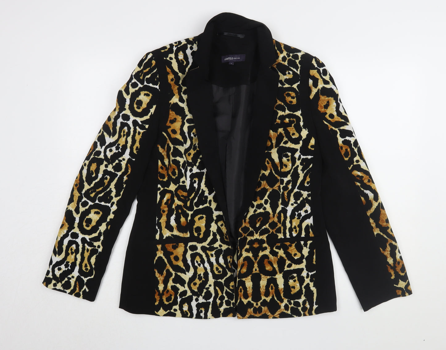 Marks and Spencer Women's Multicoloured Animal Print Blazer