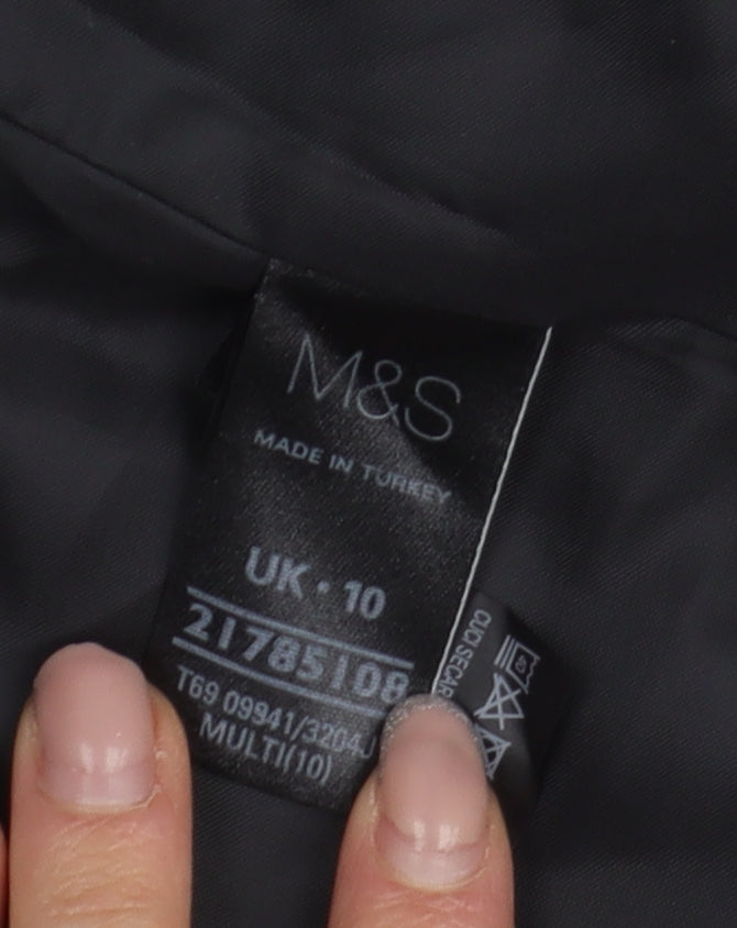 Marks and Spencer Women's Multicoloured Animal Print Blazer