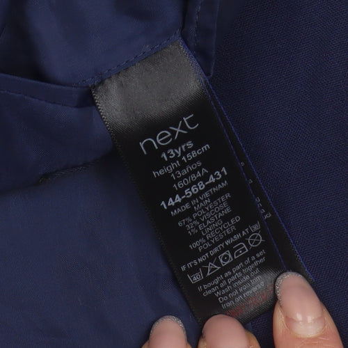 Next Boys Blue Suit Jacket, 13 Years, Regular Fit
