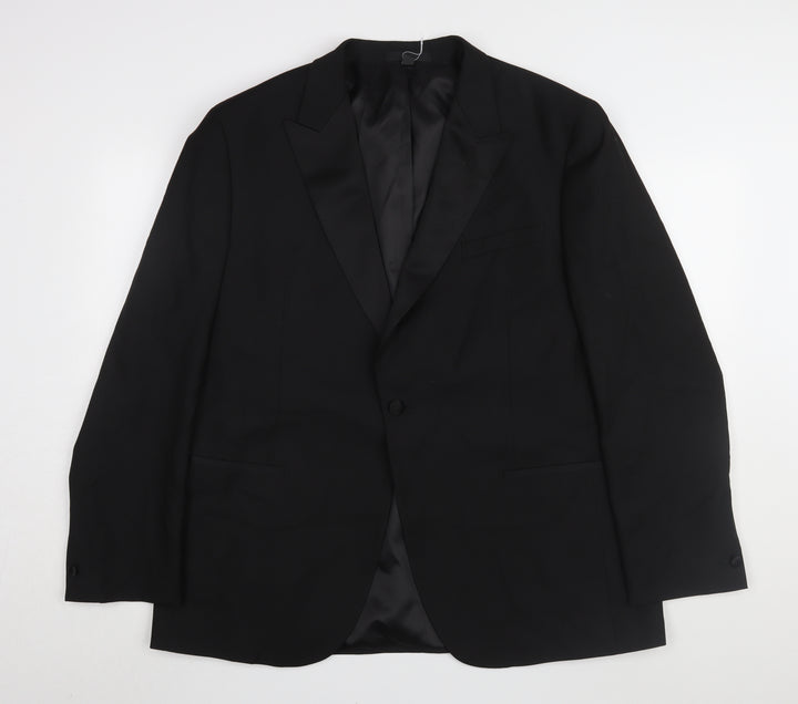 Marks and Spencer Men's Black 44R Blazer