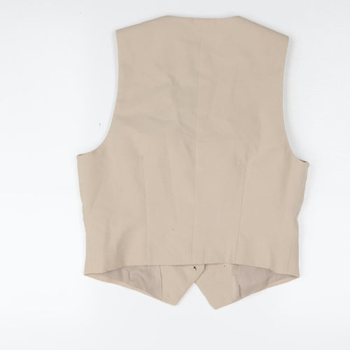 Pimkie Women's Beige Suit Waistcoat M