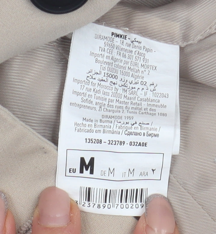 Pimkie Women's Beige Suit Waistcoat M