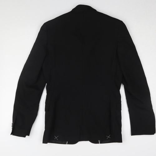 New Look Men's Black Blazer, Size 36R, Formal