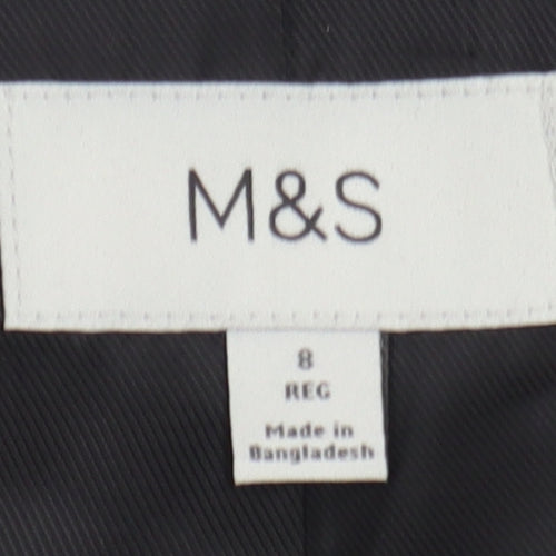 Marks and Spencer Women's Black Blazer Size 8