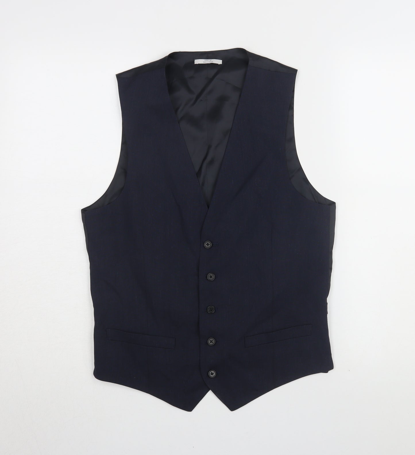 Marks and Spencer Men's Black Suit Waistcoat 36r