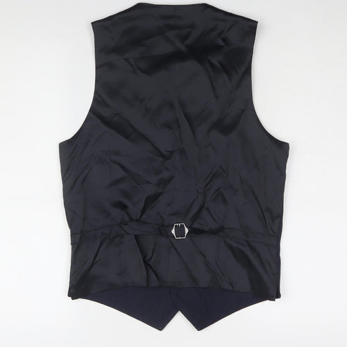 Marks and Spencer Men's Black Suit Waistcoat 36r