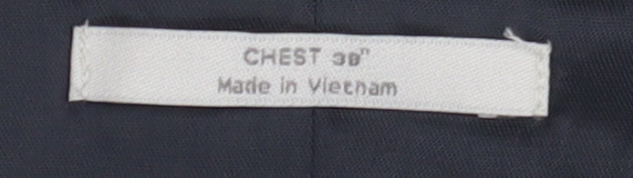 Marks and Spencer Men's Blue Suit Waistcoat Chest 38R