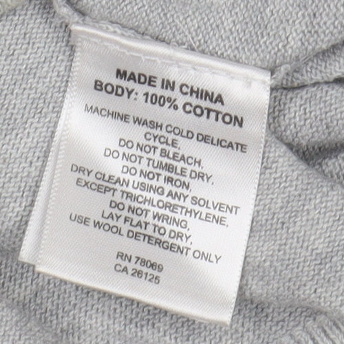 Ashworth Men's Grey Pullover Jumper Size L