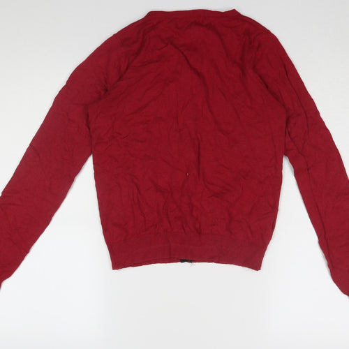 Next Women's Red Cardigan, Size 8, Lightweight Knit