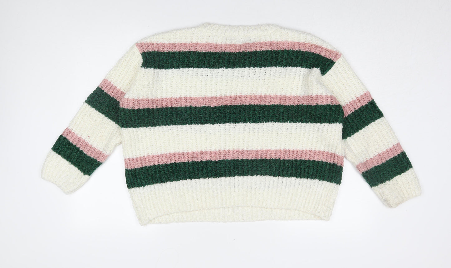 Marks and Spencer Women's Multicoloured Pullover Jumper Size 14