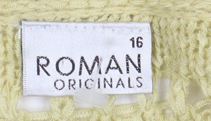 Roman Originals Beige Women's Size 16 Cardigan