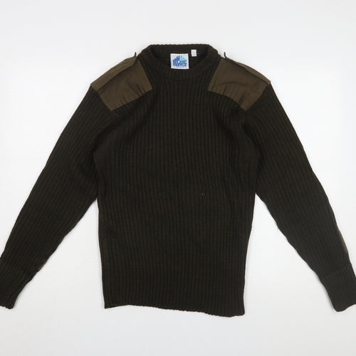 Blue Castle Men's Green Pullover Jumper - L