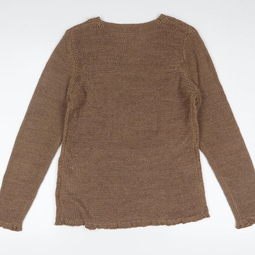 Donatella Maurizio Women's Brown S Pullover