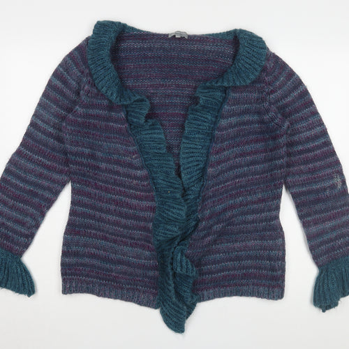 Per Una Women's Multicoloured Striped Cardigan M