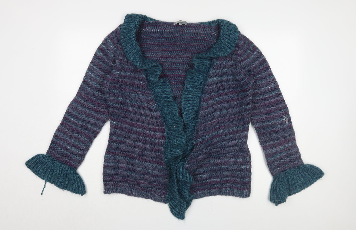 Per Una Women's Multicoloured Striped Cardigan M