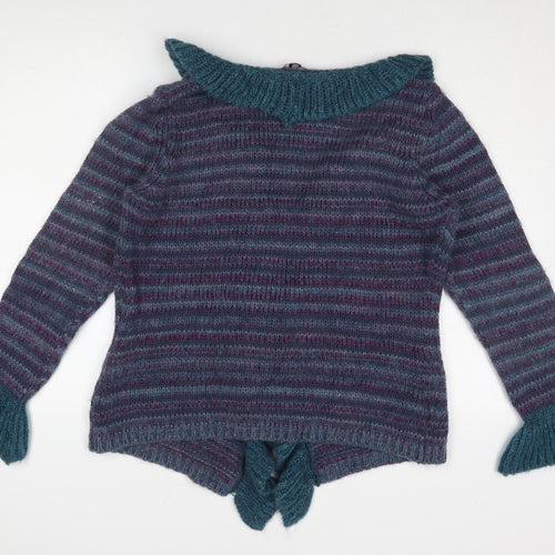 Per Una Women's Multicoloured Striped Cardigan M