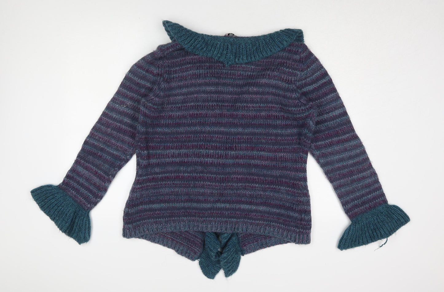 Per Una Women's Multicoloured Striped Cardigan M