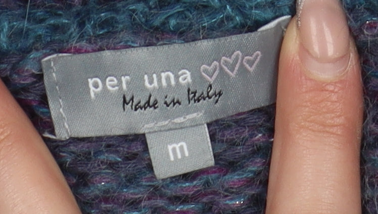 Per Una Women's Multicoloured Striped Cardigan M