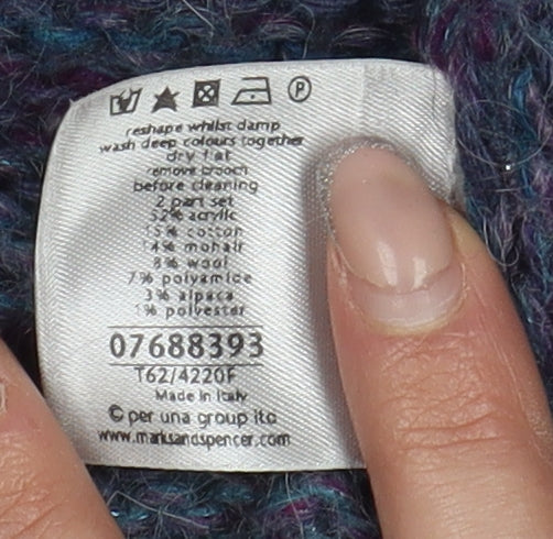 Per Una Women's Multicoloured Striped Cardigan M