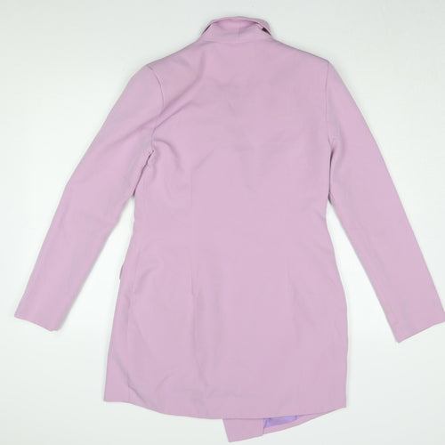 PrettyLittleThing Women's Purple Jacket Dress, Size 10