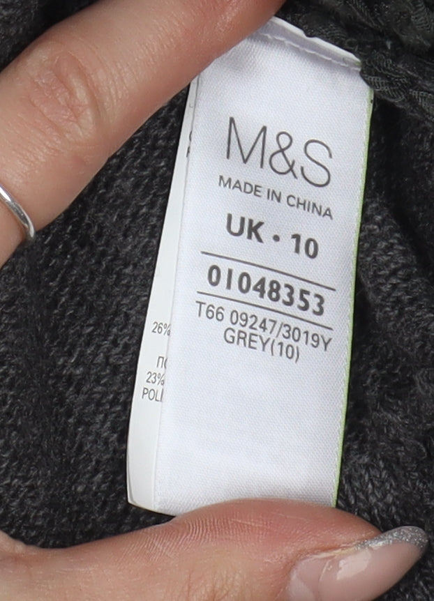 Marks and Spencer Women’s Grey Cardigan, Size 10