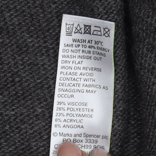 Marks and Spencer Women’s Grey Cardigan, Size 10