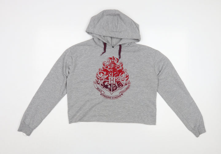 Harry Potter Women's Grey Pullover Hoodie UK 8