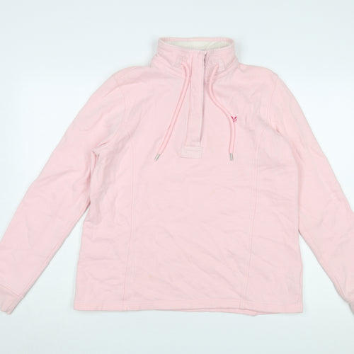 Crew Clothing Co. Women's Pink Pullover Sweatshirt Size 12