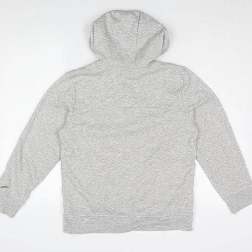 LA Gear Women's Grey Hooded Basic Jacket Size 12