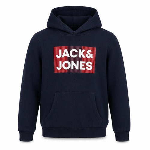 Jack & Jones Blue Boys Pullover Hoodie Size 164