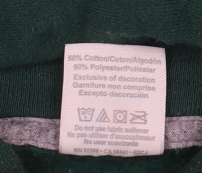 Russell Athletic Men's Green L Pullover Hoodie