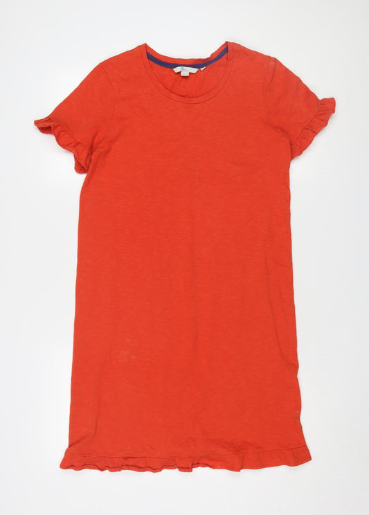 Boden Women’s Red T-Shirt Dress Size 10 Casual