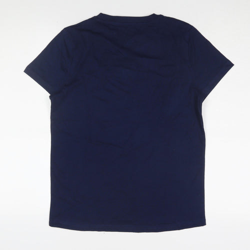 Disney Women's Blue XS Stitch Cartoon T-Shirt