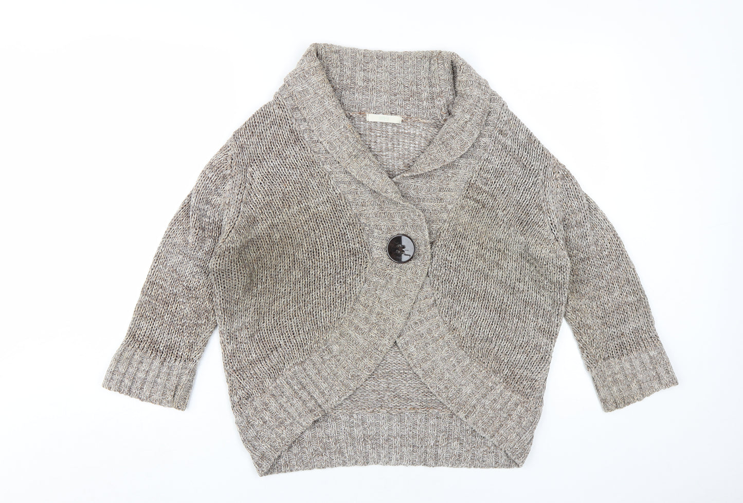 Marks and Spencer Women's Brown Size 18 Cardigan