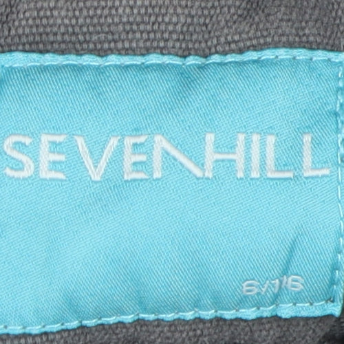 Sevenhill Boys Grey Cotton Basic Jacket 6 Years