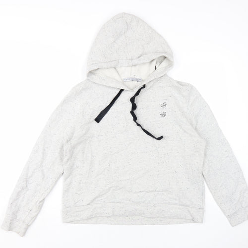Oasis Women's Grey Pullover Hoodie Size L